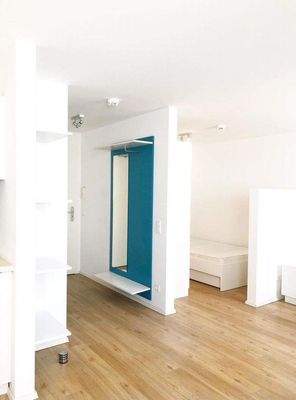 Flur und Schlafnische