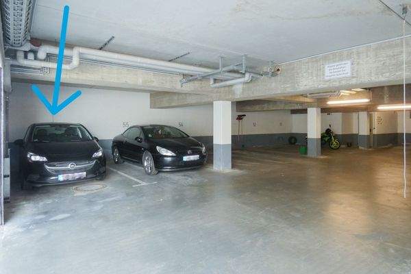 eigener Tiefgaragenstellplatz