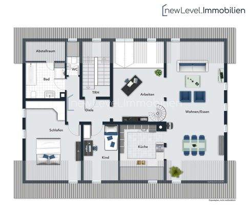 Grundriss Dachgeschoss