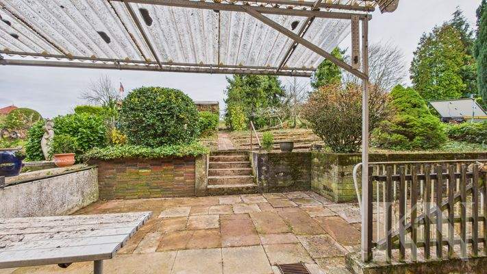 Terrasse / Eingang Garten