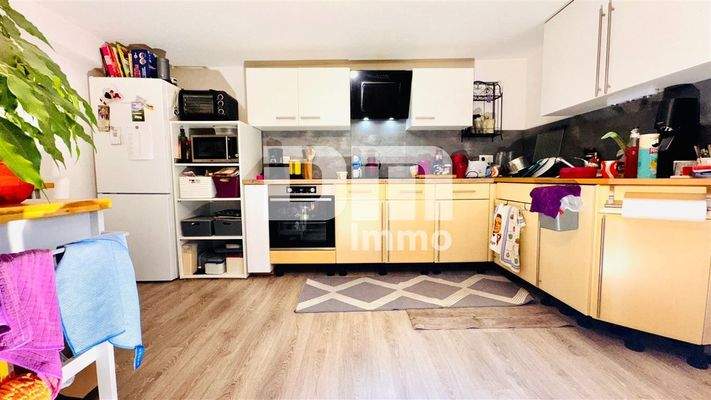 Wohn / Esszimmer / Offene Küche