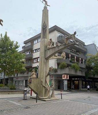 Peter Lenk in der Scheffelstraße