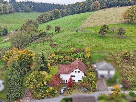 Herrliche Lage im Grünen