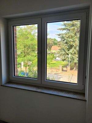 Blick aus dem Schlafzimmer