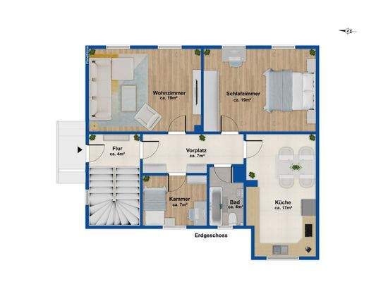 Grundriss Erdgeschoss