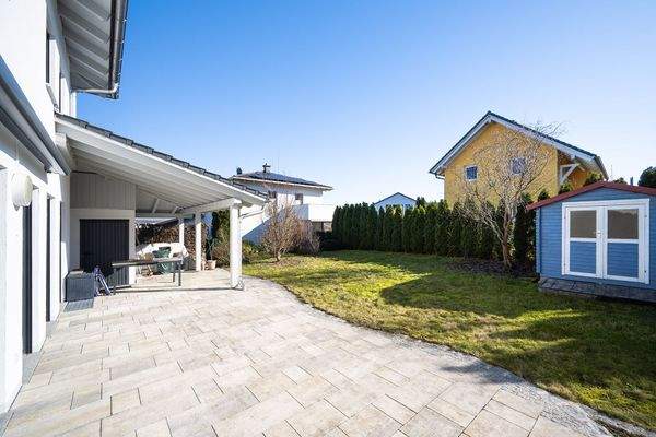 Gartenansicht Terrasse