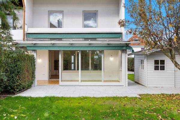 Hausansicht Gartenseite - Südseite