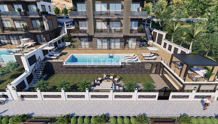 Apartments with Panoramic Sea View in Alanya Cikcilli