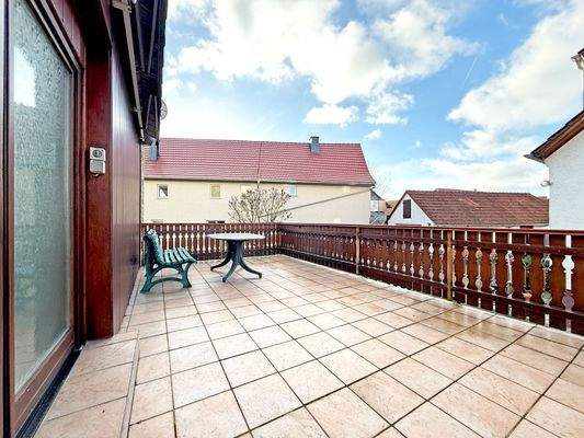 Großzügige Terrasse