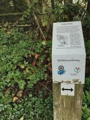 Mühlenwanderweg am Haus