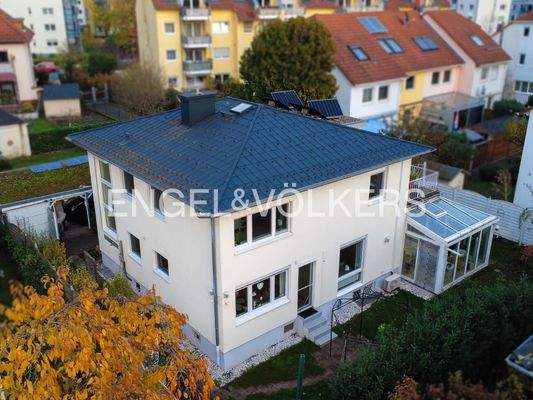 Hausansicht von hinten