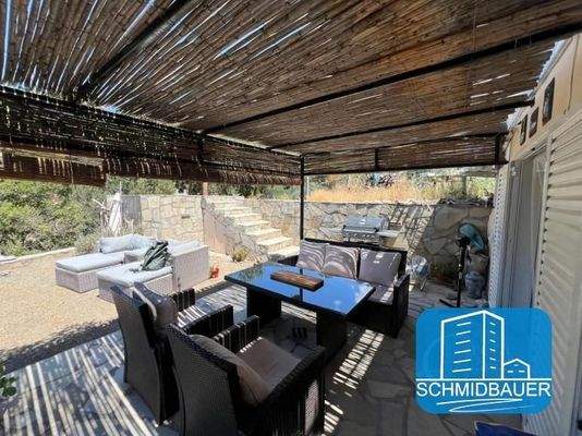 Kreta, Krevvatas: Charmantes Haus mit herrlichem Meerblick zur Südküste zu verkaufen