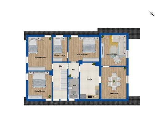 Grundriss Dachgeschoss