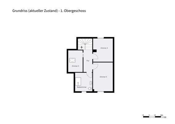 Grundriss - aktueller Zustand 1.OG