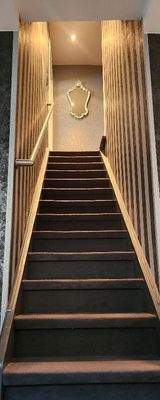 Treppe zum Obergeschoss