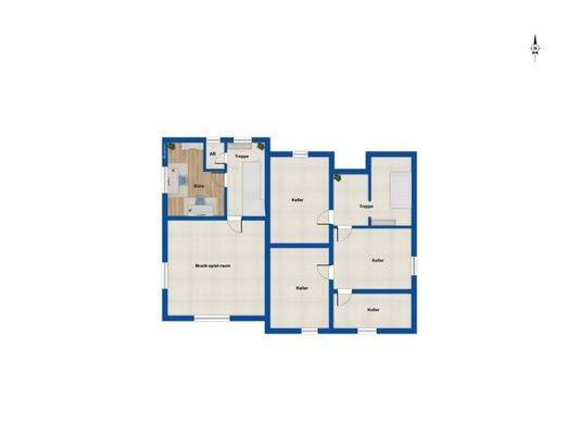 Grundriss Kellergeschoss