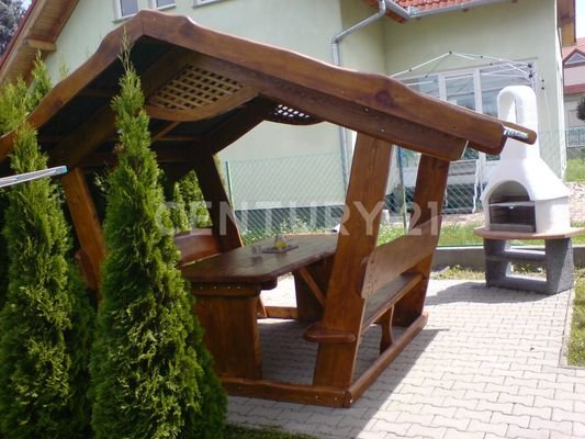 Grillplatz auf dem Grundstück