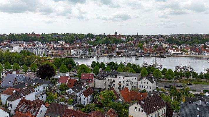 Blick über Flensburg