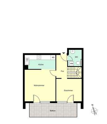 Grundriss Obergeschoss