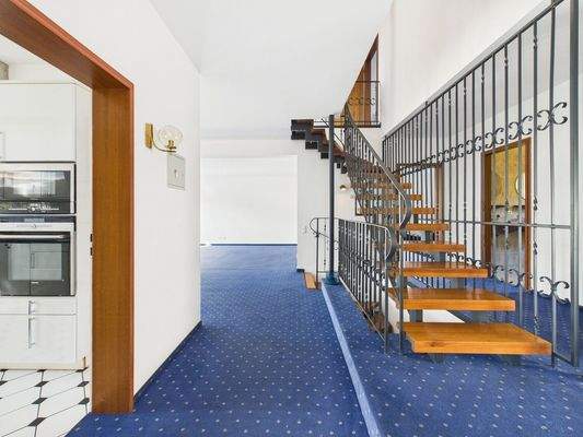 Offener Eingangsbereich