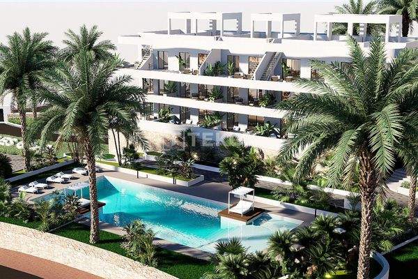 Chic Apartments with Lush Communal Areas in Finestrat