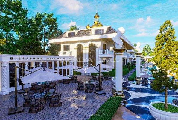 New Build Flats with Unique Design in Alanya Incekum