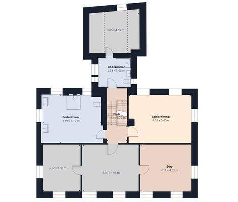 Grundriss Obergeschoss