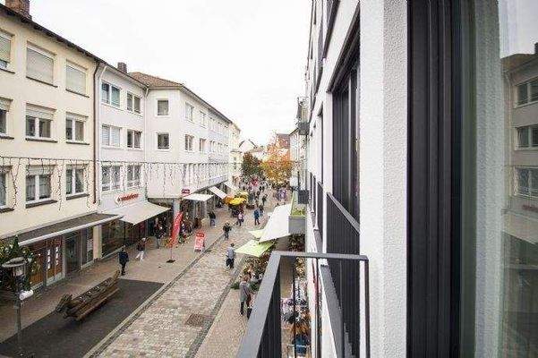 Ausblick Einkaufsstraße