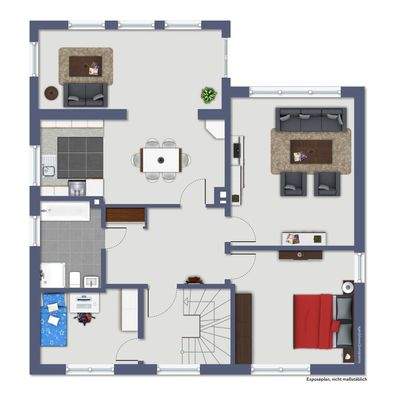 Grundriss Obergeschoss