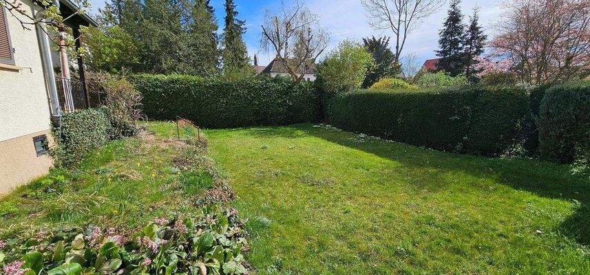 Garten hinter Abrisshaus