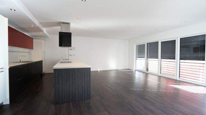 Küche und offener Wohnbereich 2. OG