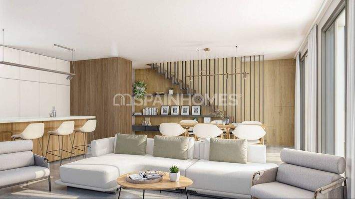 Sea-View Flats in a Complex with Pool in Estepona