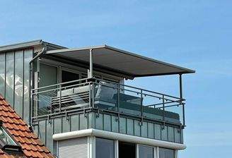 Moderne Dachterrasse