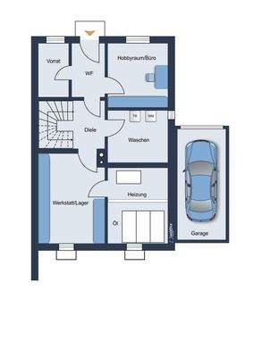 Grundriss Untergeschoss