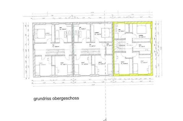 Grundriss Obergeschoss