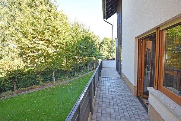 Terrasse Gartenseite