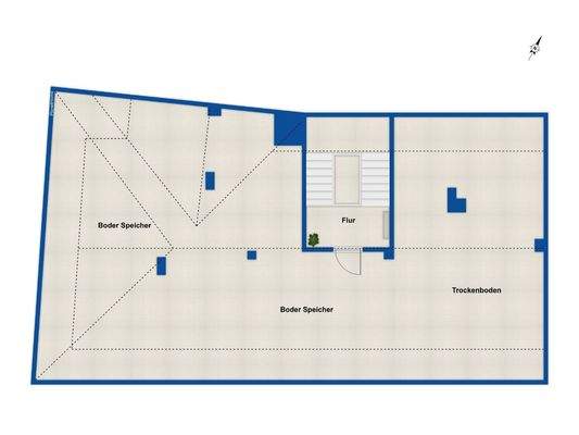 Grundriss 2. Obergeschoss