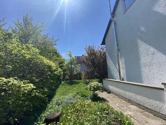 Garten Ostseite