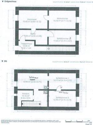 Vorderhaus EG+OG (renovierungsbedürfitg)
