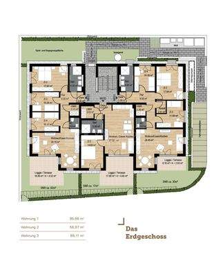 Grundriss Erdgeschoss