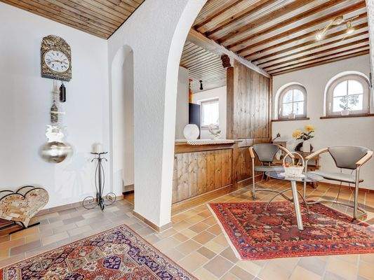 freundlicher Eingangsbereich