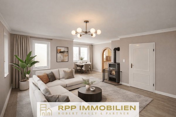 Visualisierung Wohnzimmer