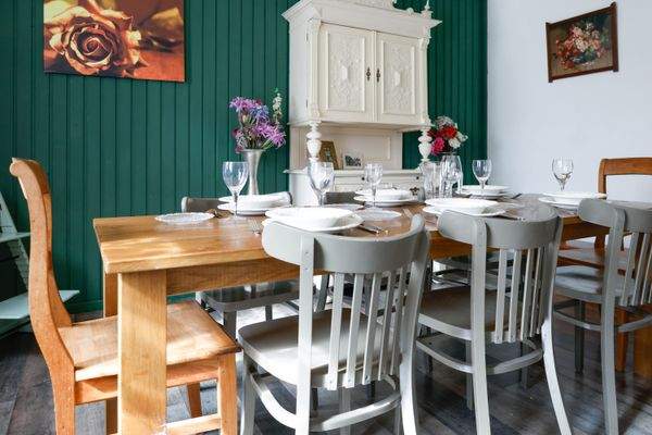 Gruppenhaus Esstisch..