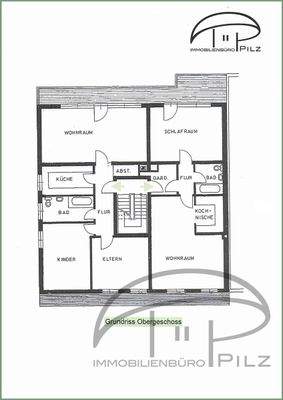 Grundriss Obergeschoss