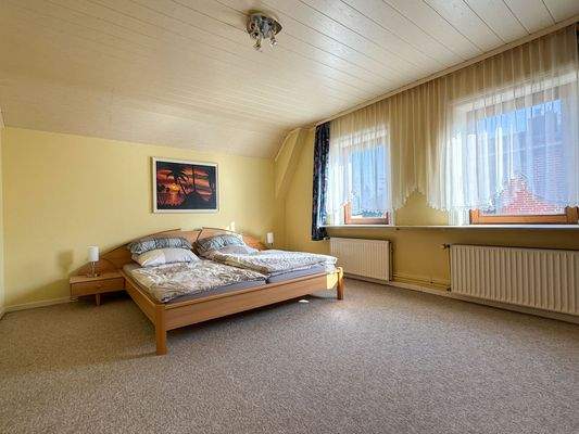 Schlafzimmer im Dachgeschoss
