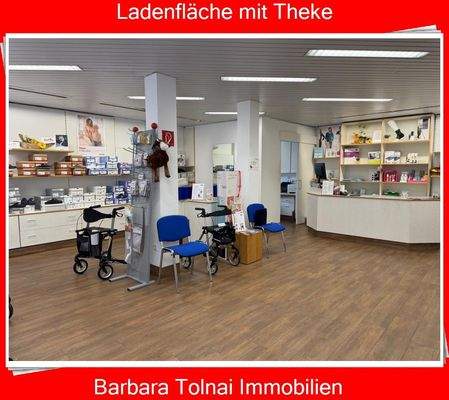 Ladenbereich mit Theke