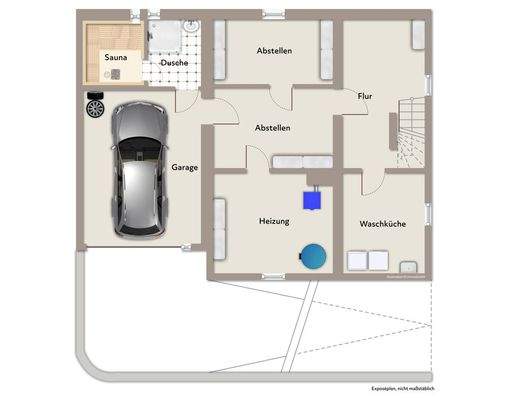 Kellergeschoss Grundriss