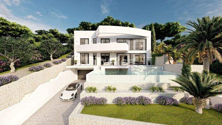 Modern Design Villa Nearby the Beach and Altea's Town Center