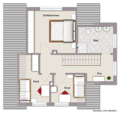 Grundriss Obergeschoss