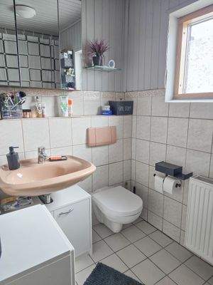 Wannenbad im Erdgeschoss